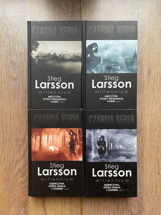 Stieg Larsson Czarna Seria “Millenium”