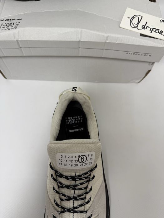 кроссовки Salomon X Maison Margiela black white x alt mm6 43 44