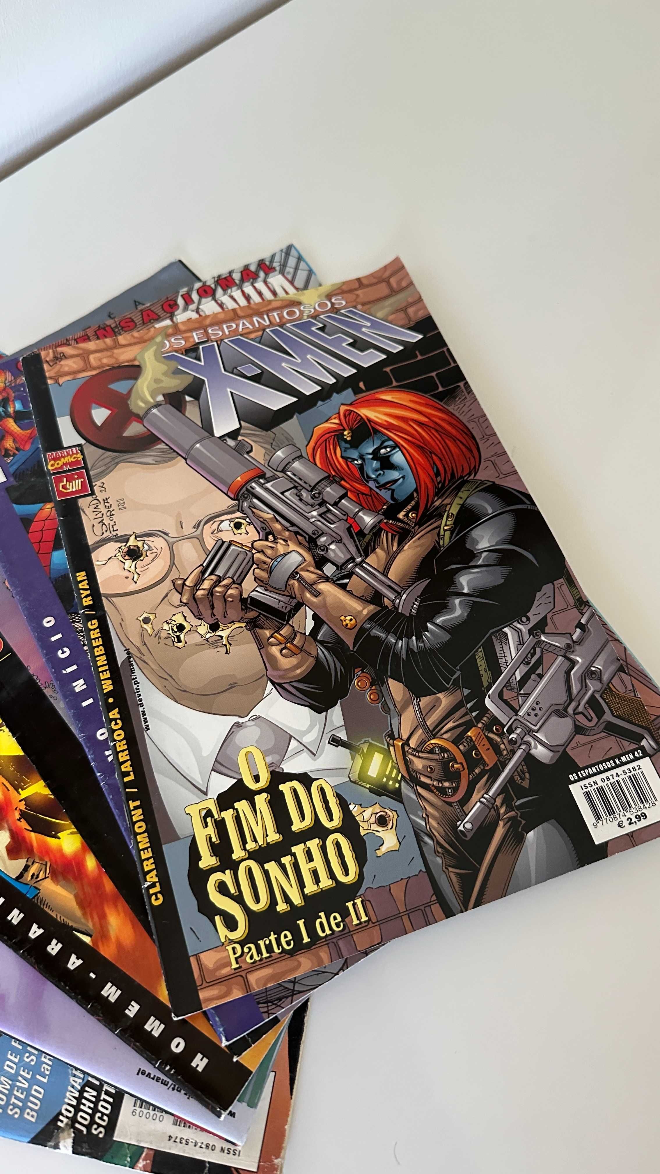 Livros Banda Desenhada - 6 Livros (Tomb Raider, Spiderman, etc)