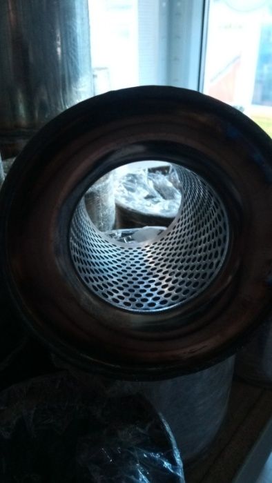 Пламегаситель, пламягаситель коллекторный взамен катализатора универс.