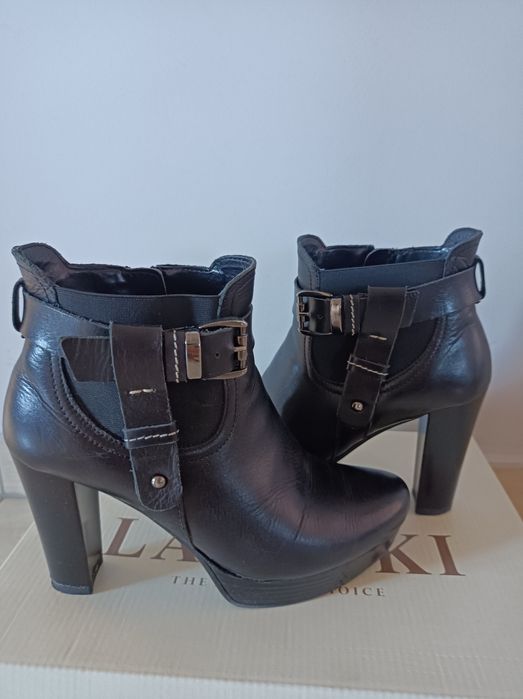 Kozaczki skórzane