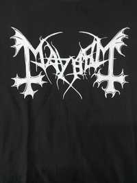 Koszulka t-shirt MAYHEM black metal logo rozmiar L