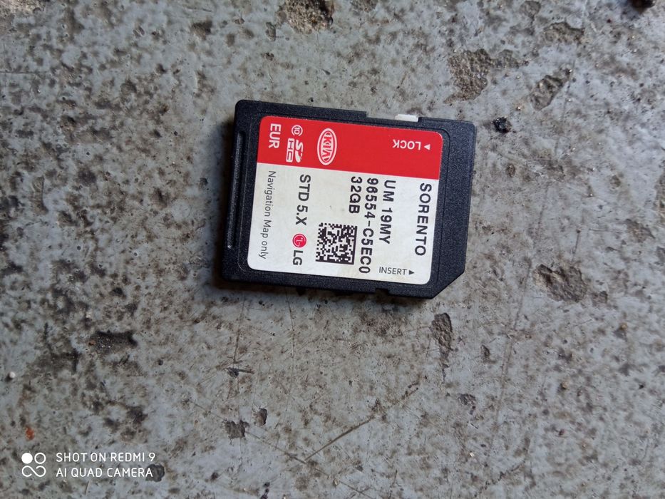 Karta nawigacji Kia Sorento III