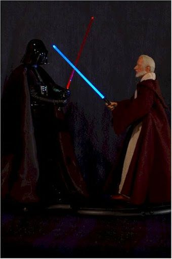 Sideshow Darth Vader / Obi-Wan Kenobi Premium Format