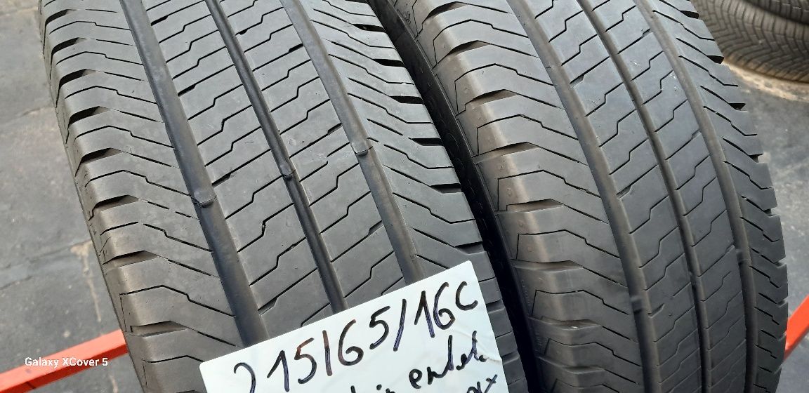 Opony Letnie 215÷65÷16C÷.CONTINENTAL.7 mm.Rok 2023.Cena 175 zł.sztuka.