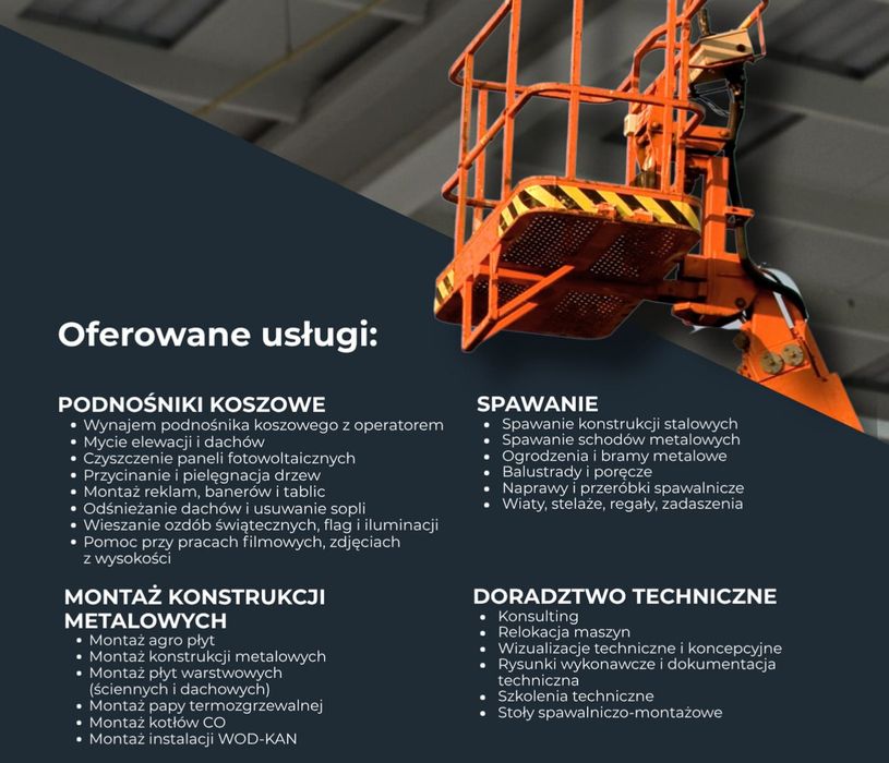 Montaż konstrukcji      Montaż  płyt warstwowych     Spawanie