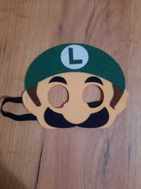 Maska karnawałowa dla dzieci.  Luigi