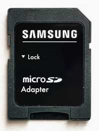 Адаптер перехoдник MicroSD-SD Samsung для карт памяти Мicrosd/sd