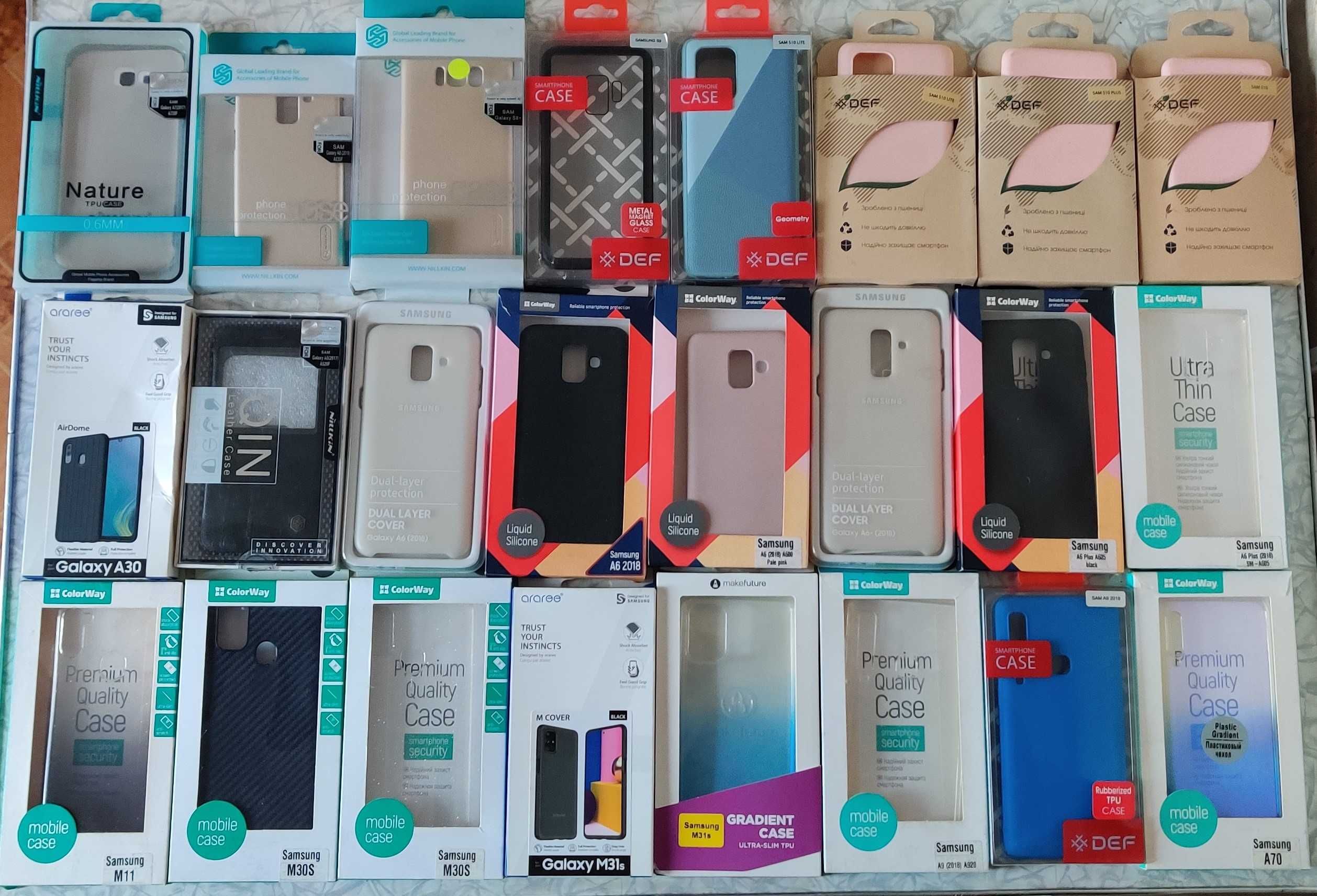 Samsung Galaxy S8/S9/S10lite/note 8, 10/A6+/A10/A30/A50/J8/m51