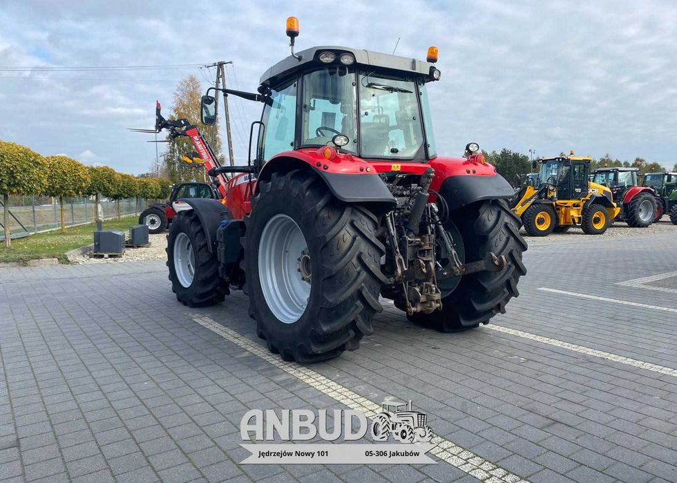 Massey Ferguson 7616 DynaVT Zaczepy Isobus Vario TUZ 7614 MF 7718