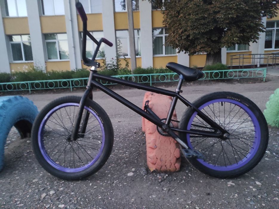 Bmx на хороших запчастях