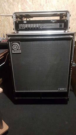 Zestaw Basowy Head Ampeg B2R 350W plus kolumna Ampeg B-410 HLF 400w