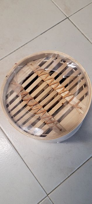 Bambu Steamer / cozer a vapor Novo
