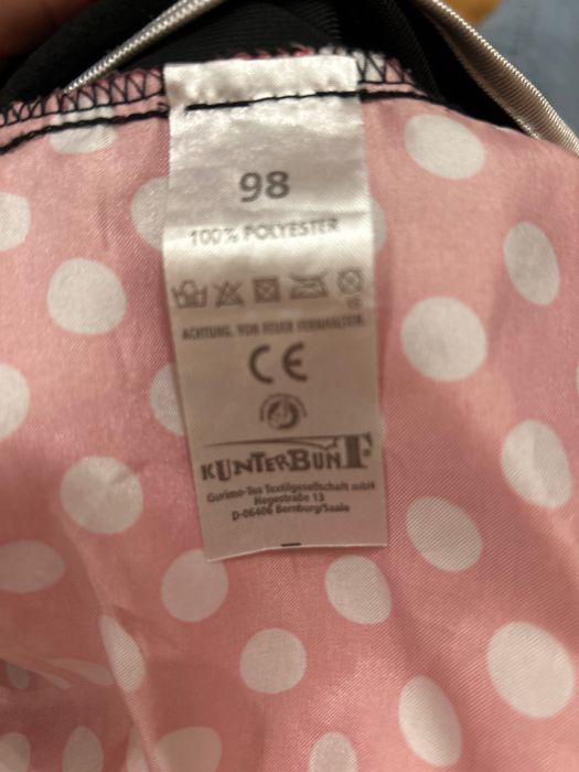 Strój Myszki Miki peleryna