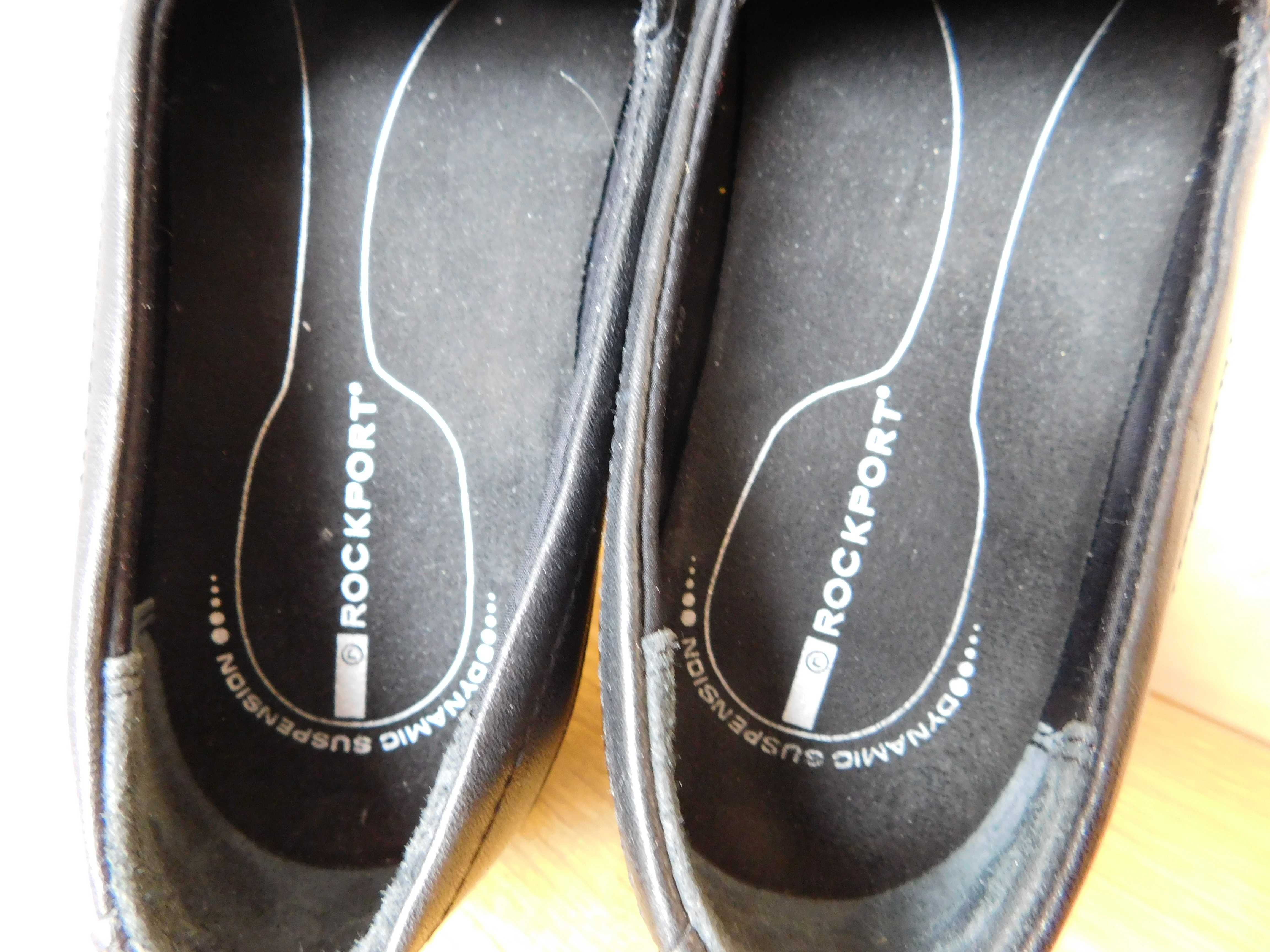 Rockport by Adidas półbuty mokasyny skórzane rozm. 38 wkładka 24,5 cm