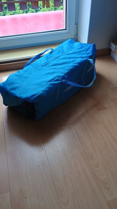 Łóżeczko turystyczne Caratero Medio niebieskie