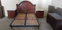 Quarto casal em madeira