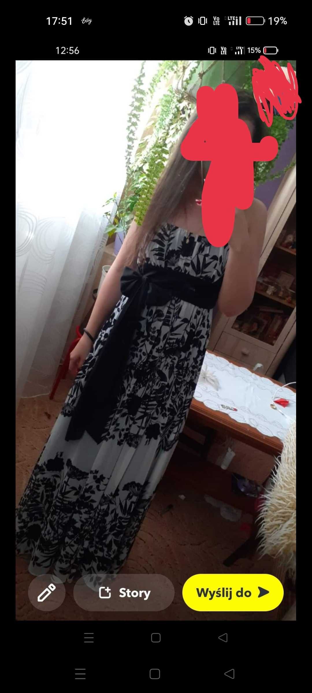 Sukienka letnia maxi