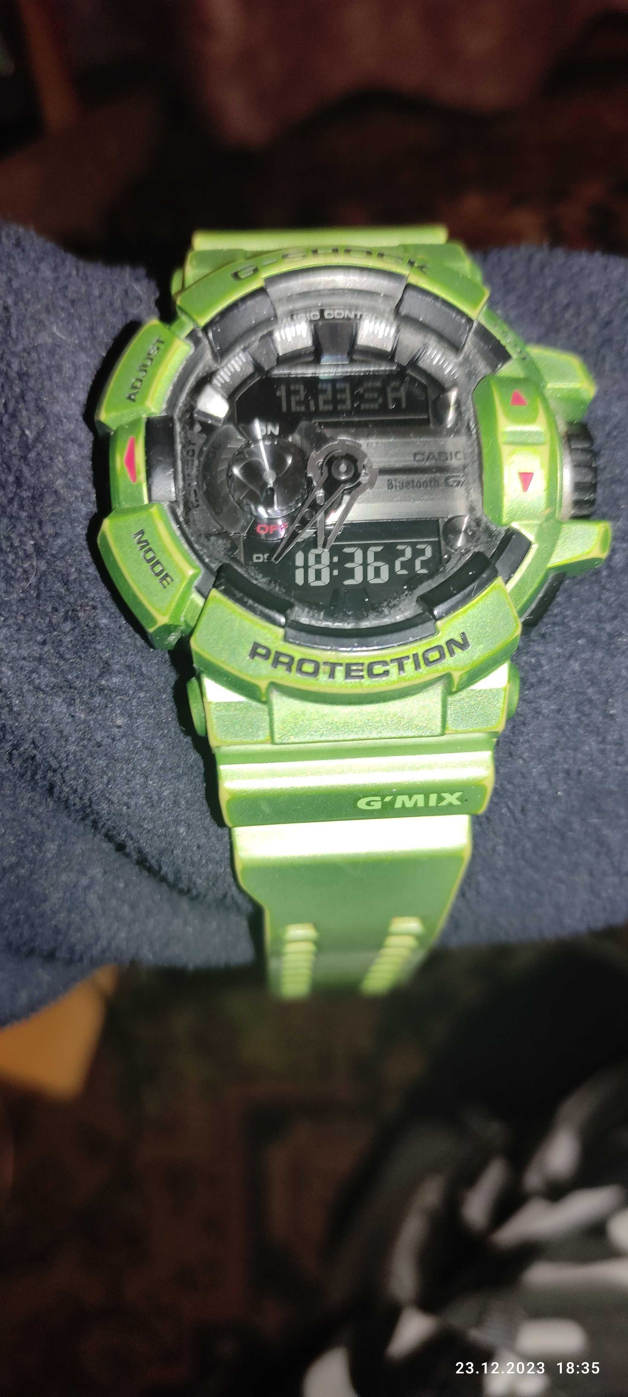 Часы Сasio G-Shock GBA-400 G'Mix блютуз