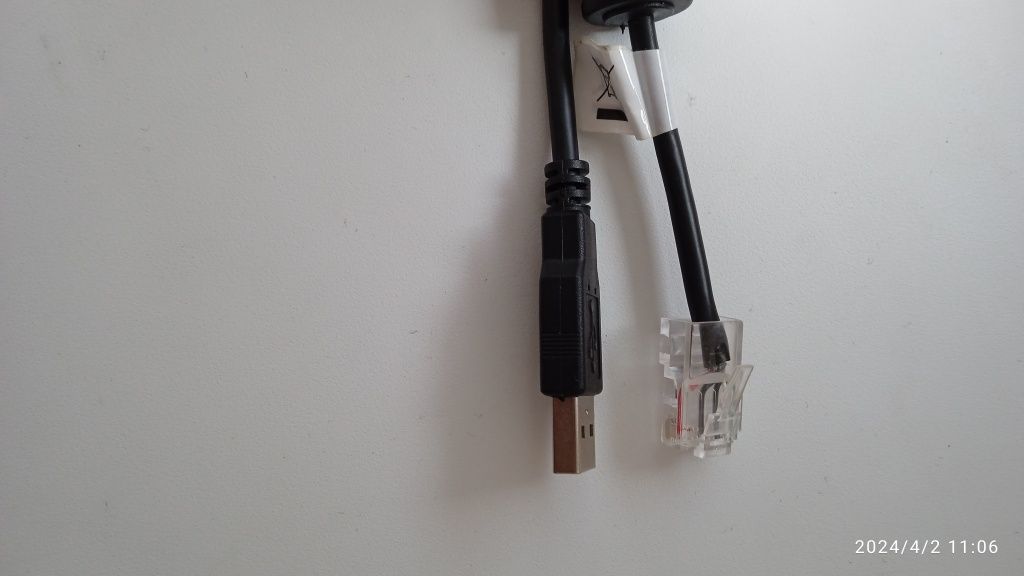 Кабель USB консольний довжина- 2.04м.