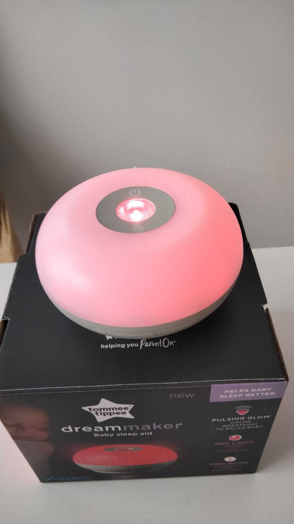 Dreamaker Tommee Tippee - Luz de Presença Rosa com som