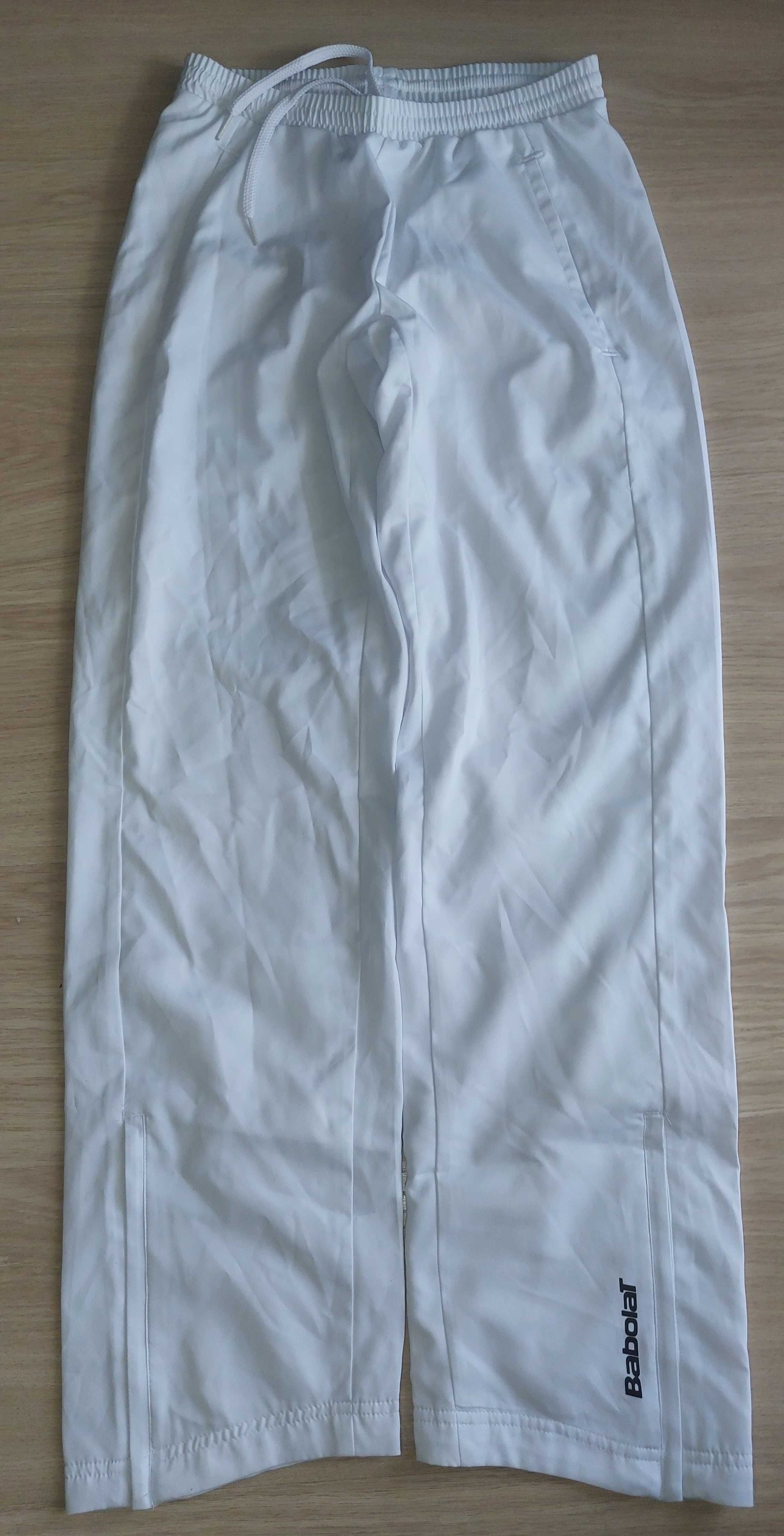Spodnie dziewczęce białe do tenisa rozmiar 158 / 164  Babolat