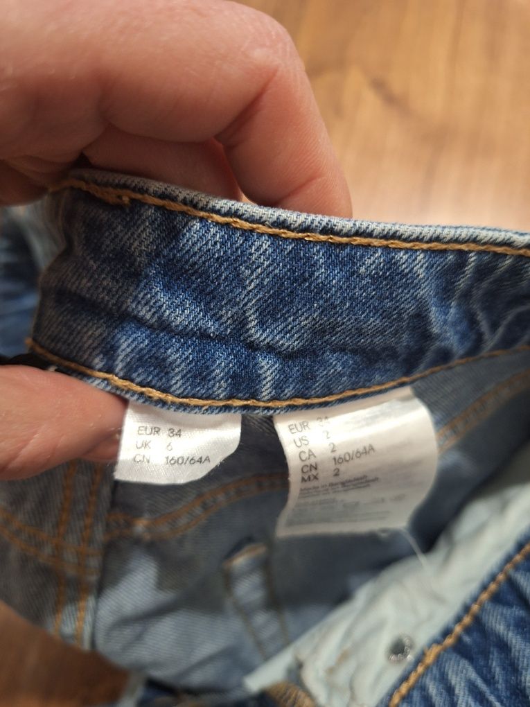 Spodnie jeans rozm xs