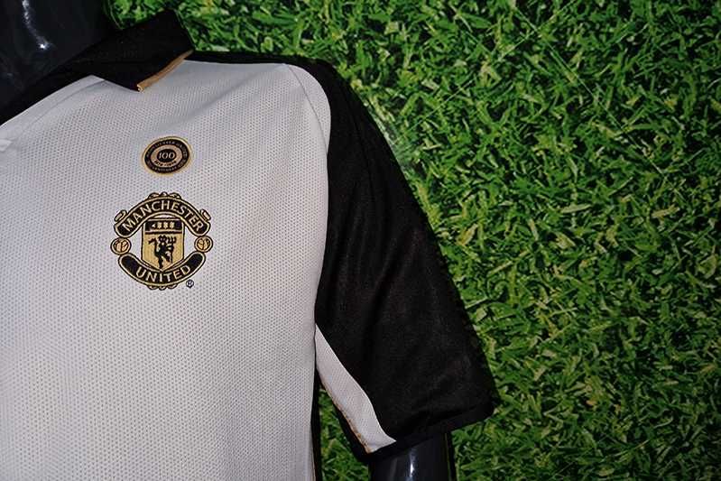 Manchester United FC Umbro 2001/02 away koszulka dwustronna rozmiar XL