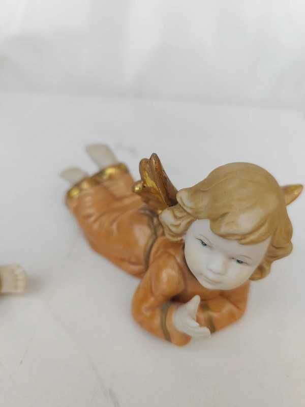 2 anjos em porcelana