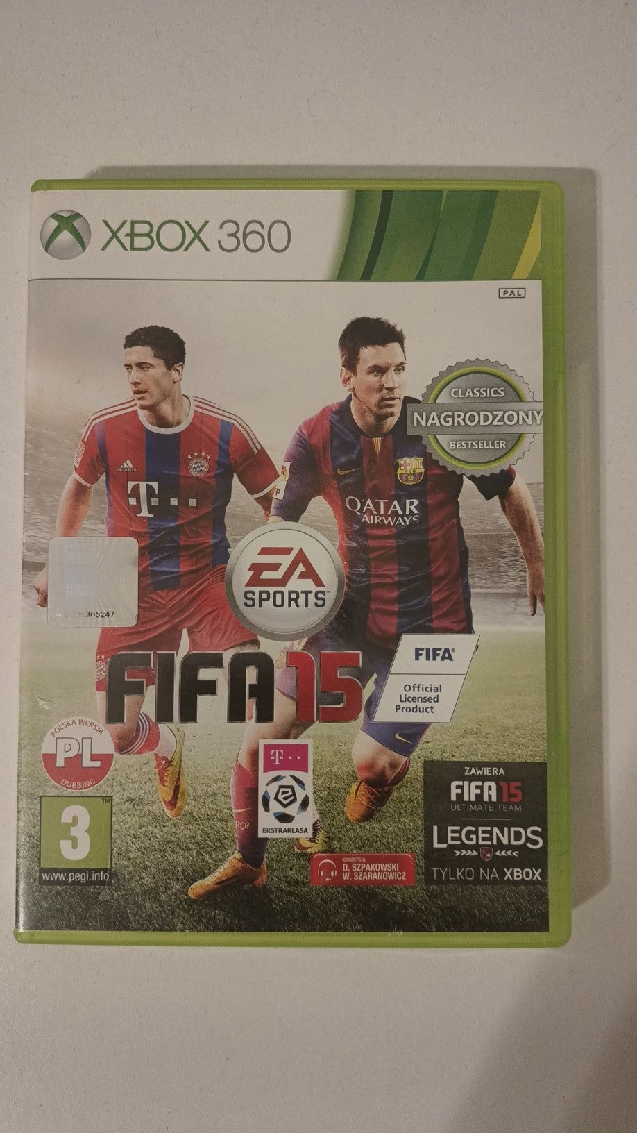 Gra FIFA 15 na Xbox 360