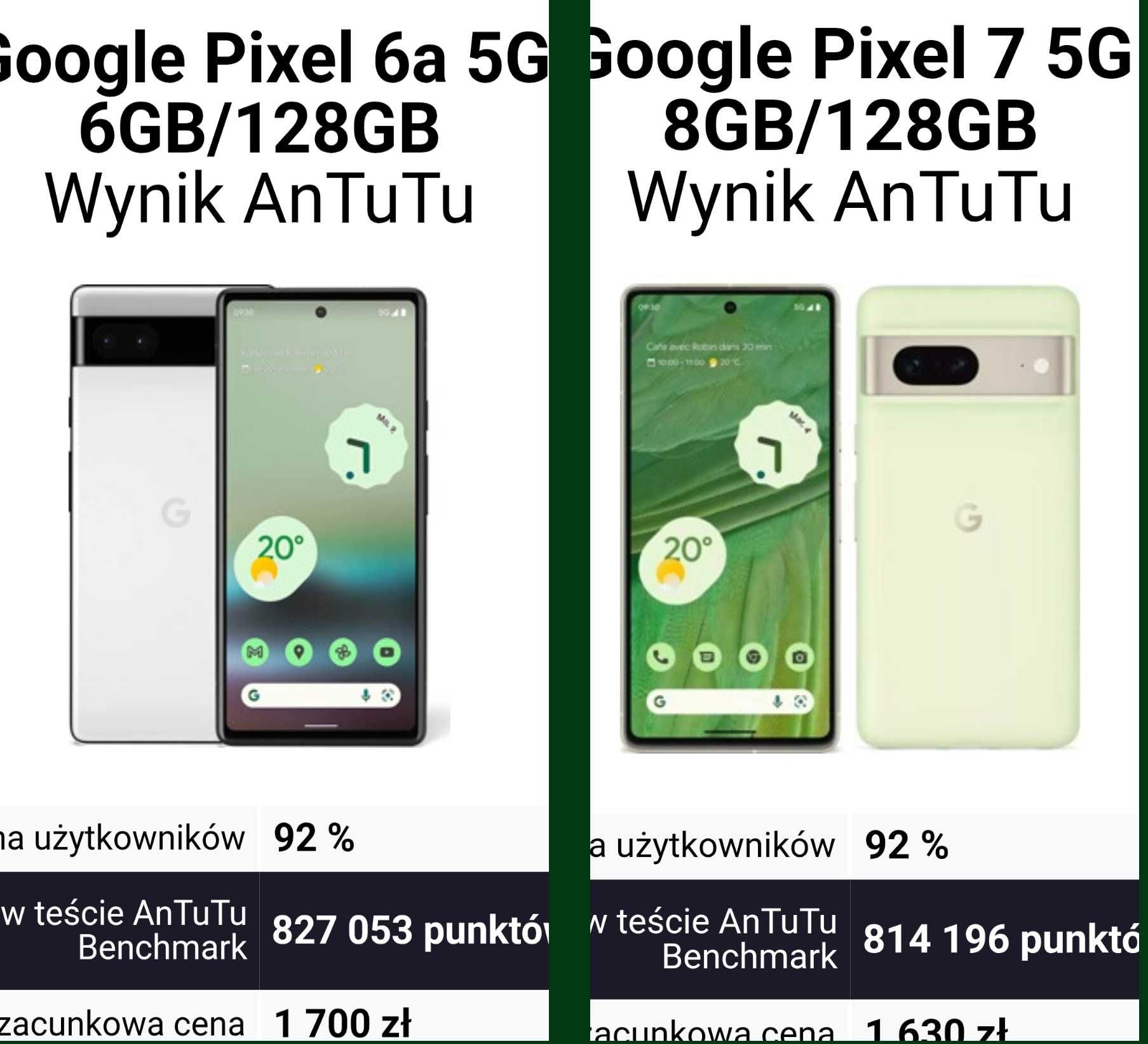 Google Pixel 6a - już z Androidem 16