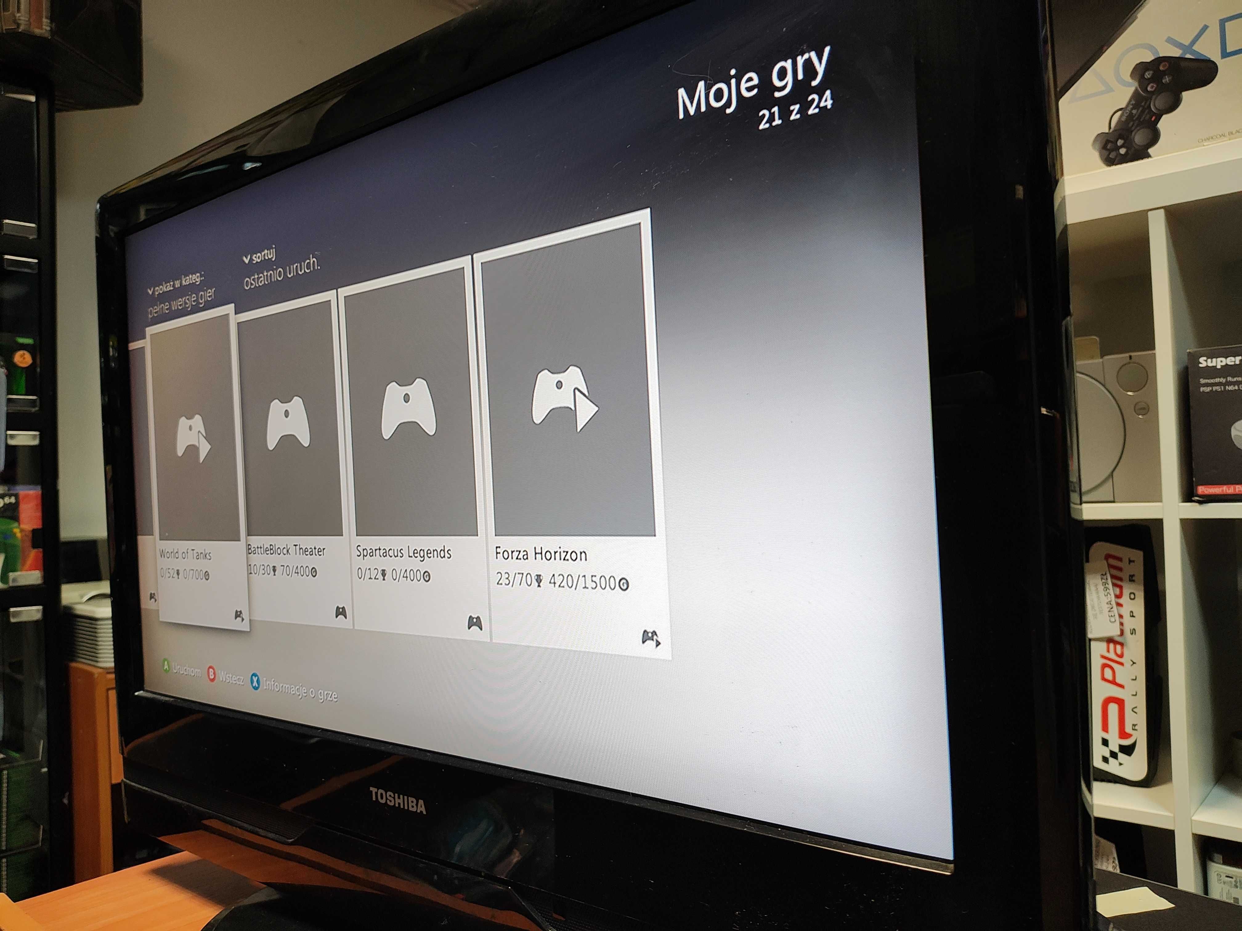 Konsola Microsoft Xbox 360 E 250 GB 2x PAD Kinect Gry SklepRetroWWA