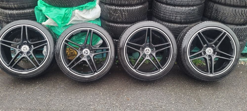 Felgi aluminiowe 19 Mercedes AMG + opony