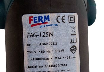 Продам Болгарка Ферм  FERM 125 Оригинал Недорого Дешево