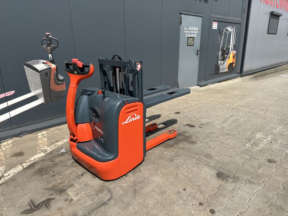 Paleciak elektryczny Linde 70 cm 1000 kg najmniejszy paleciak