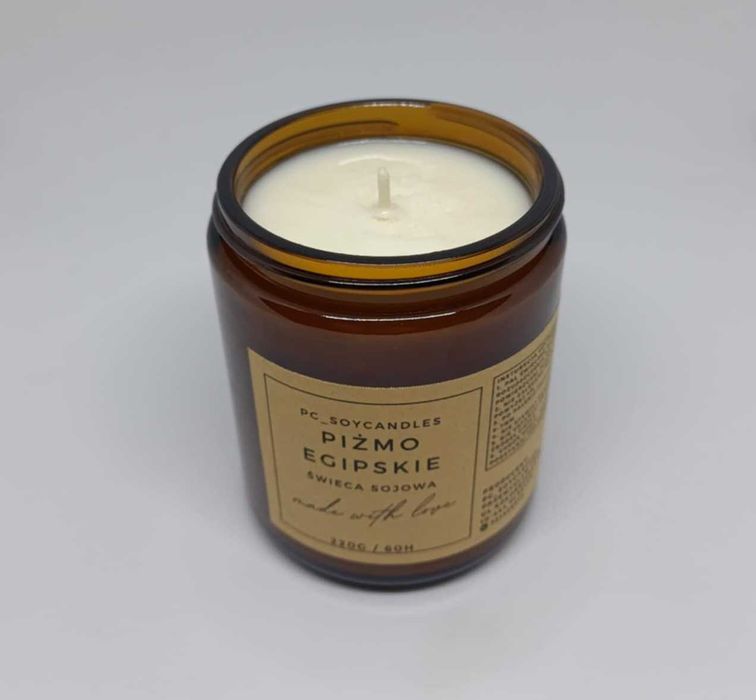 Świeca Sojowa Zapachowa Piżmo Egipskie 250ml 60h