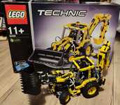 LEGO technic 8455 koparka backhoe loader