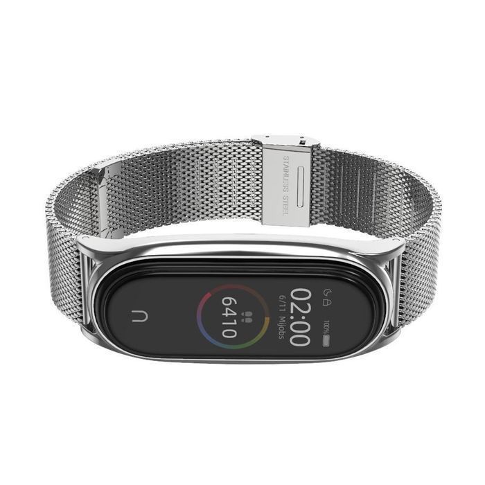 Tech-Protect Milaneseband Xiaomi Mi Smart Band 7 / 7 Nfc Silver