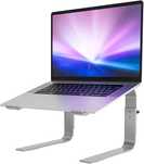 BONTEC Stojak na Laptopa 10-17", Regulowana Podstawka 125-165mm