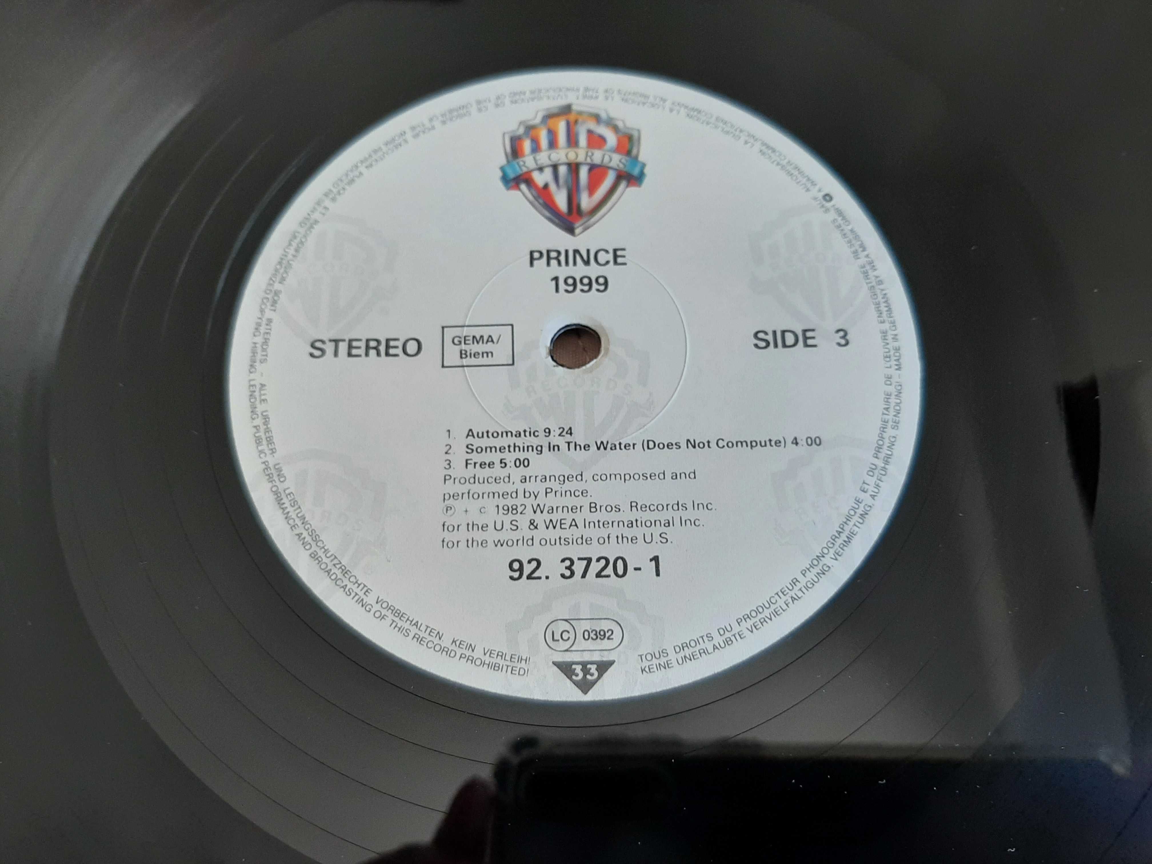 Prince - 1999 - Europa - 2 x Vinil LP