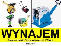 WYNAJEM Zagęszczarki z transportem WYPOŻYCZALNIA Ubijarka Zagęszczarka