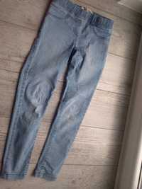 spodnie jeans 146