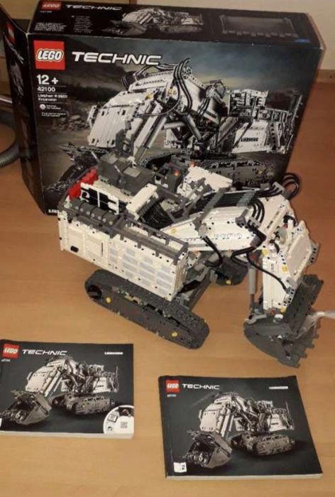 Lego Technic Liebherr 42100 R9800 full