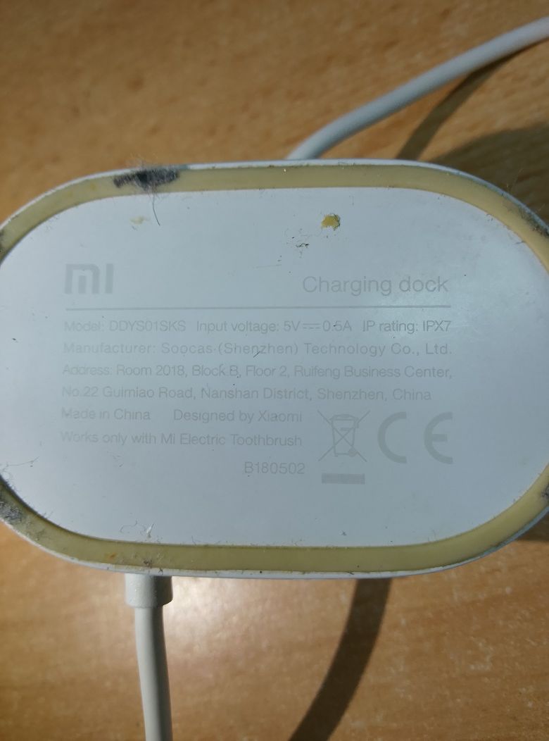 Elektryczna szczoteczka do zębów MI Electric + ładowarka