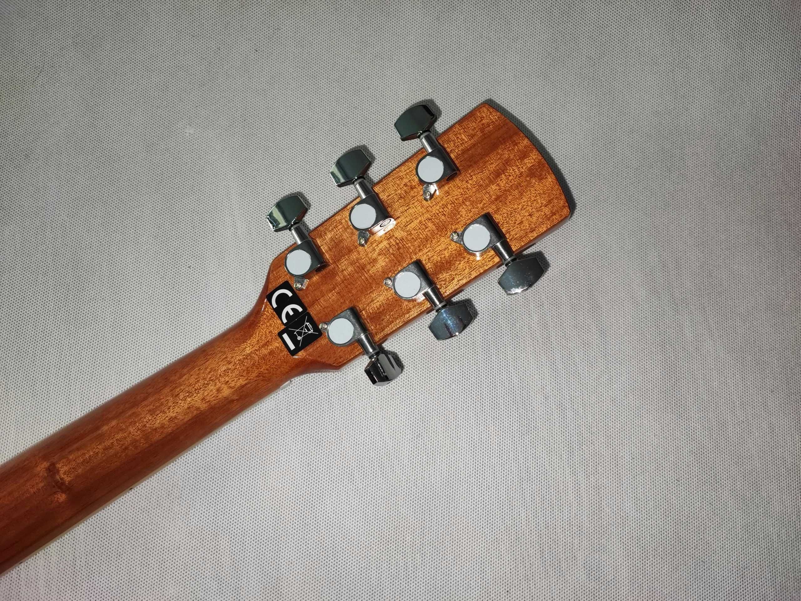 Harley Benton CLD-60SMCE NT LITY TOP MAHOŃ gitara ustawiona lutniczo