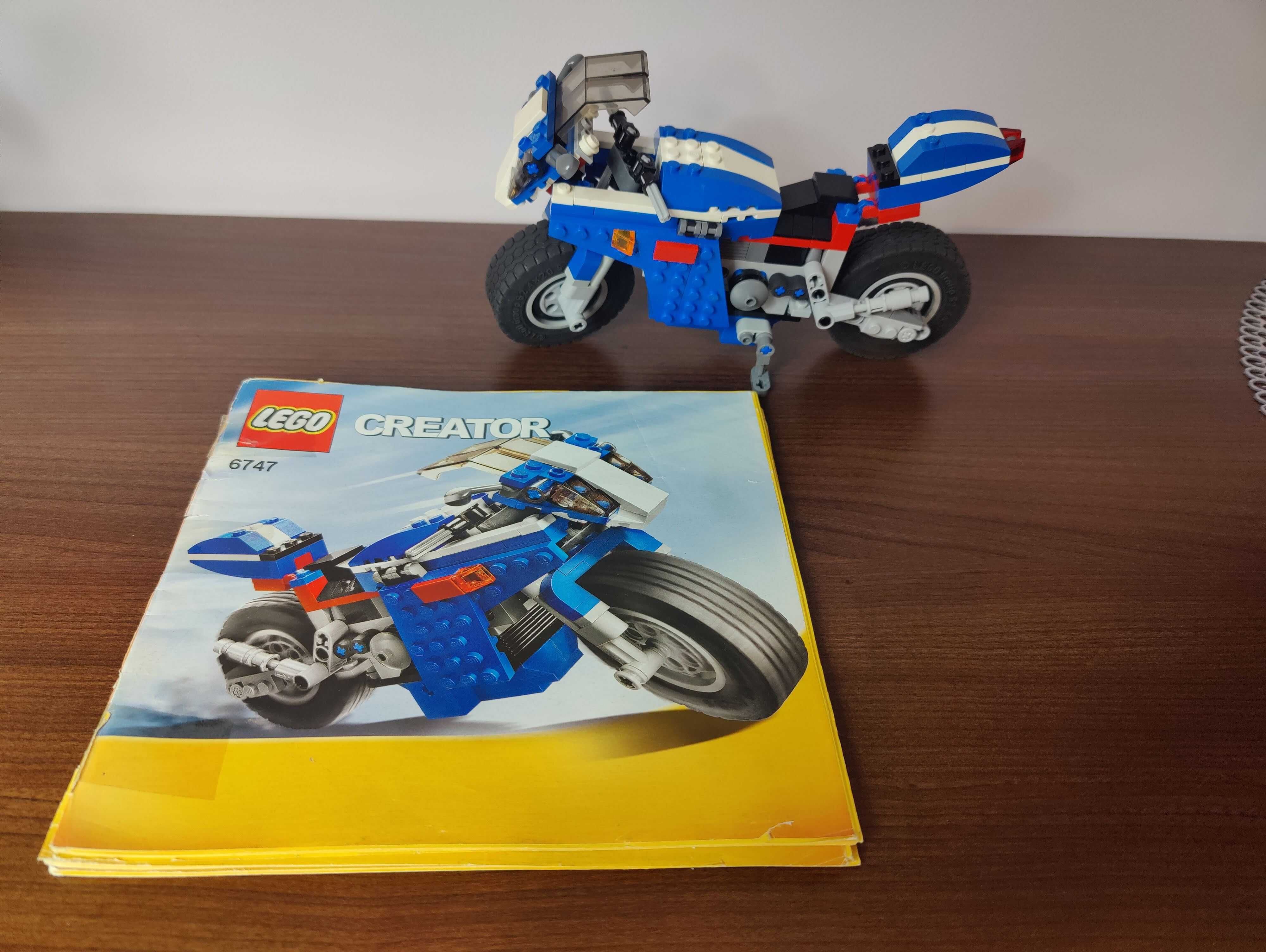 Lego Creator 3w1 Ścigacz (Race rider) 6747 kompletny