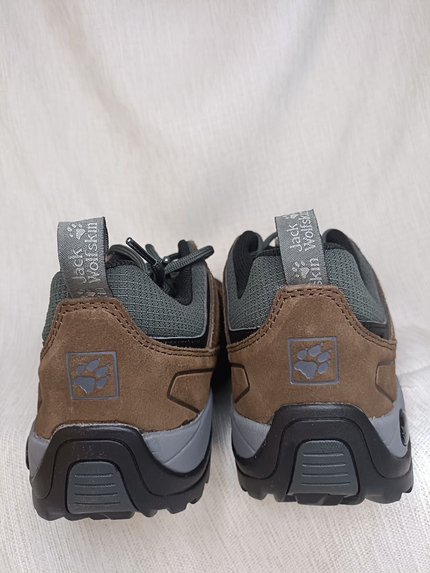 Jack Wolfskin Montana nike low buty outdoorowe męskie, brązowe, r 40.5
