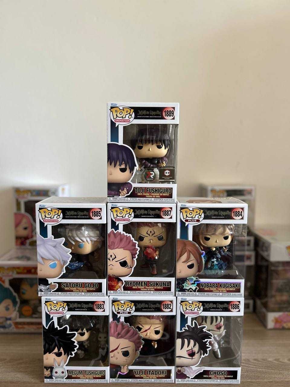 Фігурки Funko Pop Jujutsu Kaisen Магічна Битва