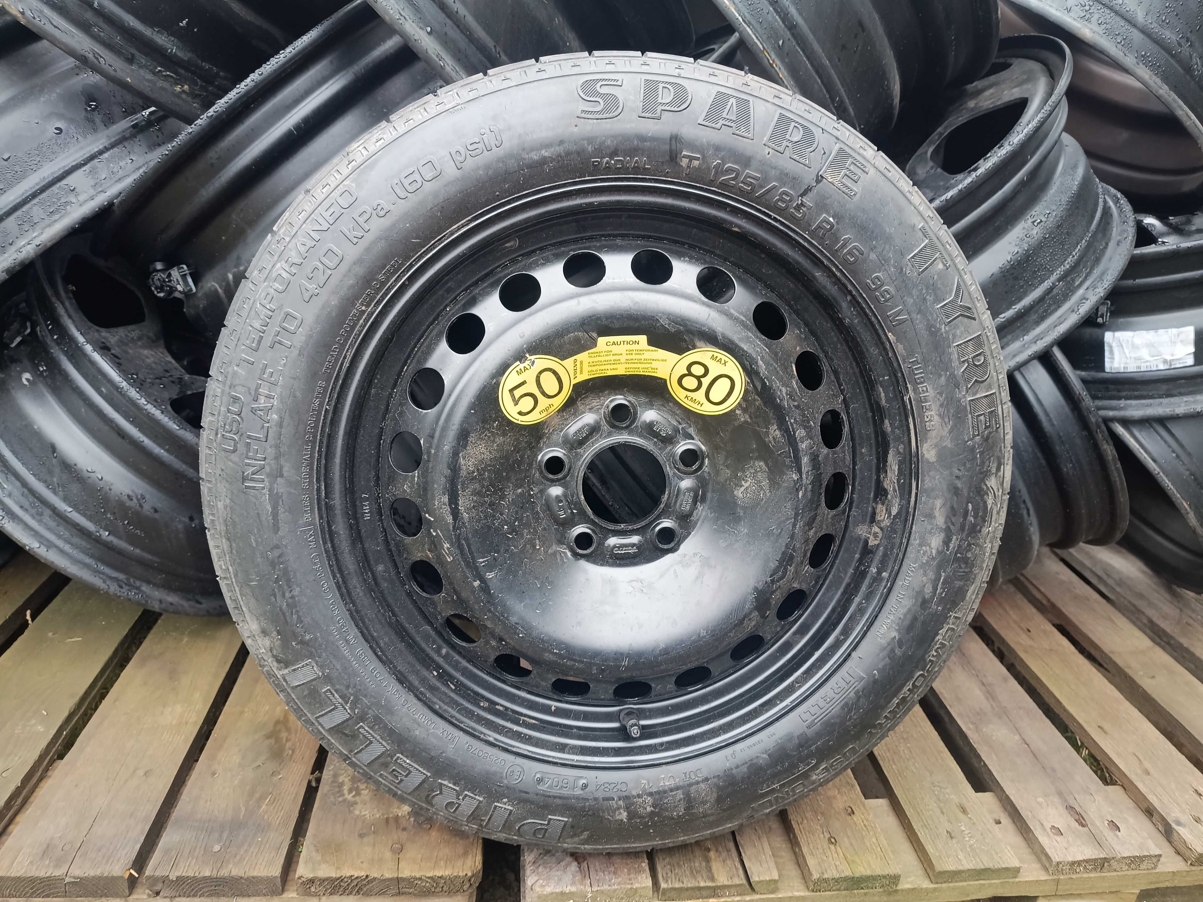 Koło dojazdowe Ford, Volvo, Opel 16'' 5x108