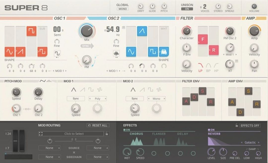 Plugin instrument VST Super 8 od Native Instruments